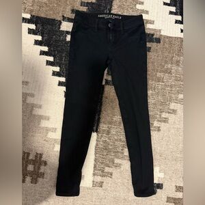 American Eagle Outfitters Black Super Stretch Jeggings